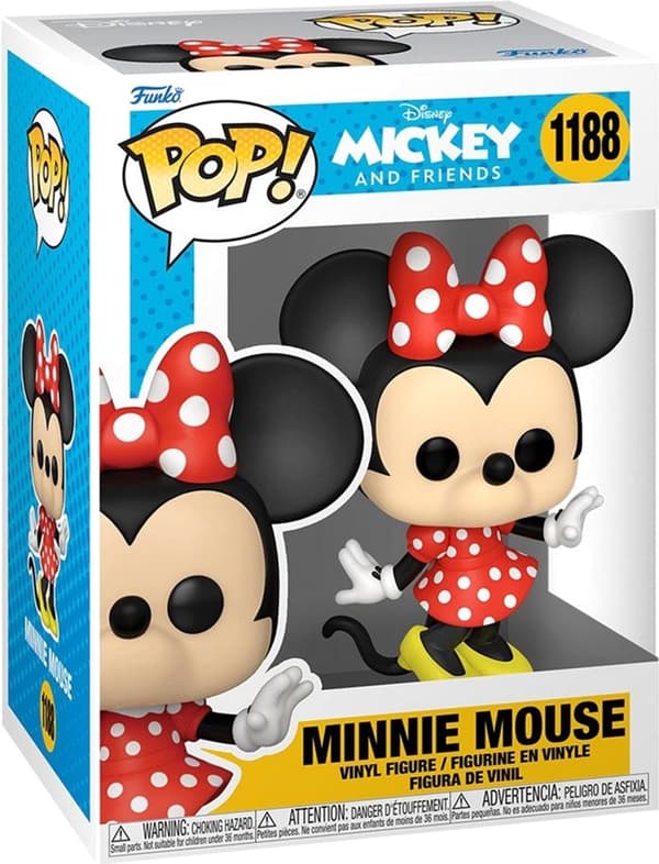 Funko Pop Disney Klassikere Minnie Mouse figur 9 cm