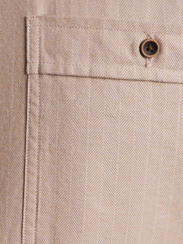 BEIGE SKJORTA LÅNGÄRMAD XL