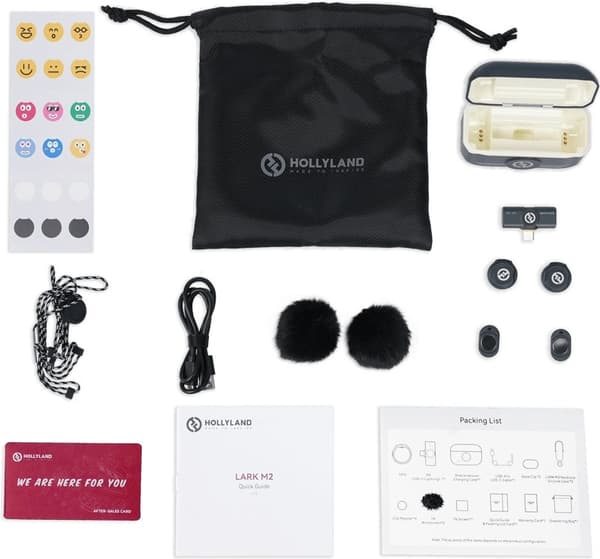 Hollyland Lark M2 USB-C langaton nappimikrofoni