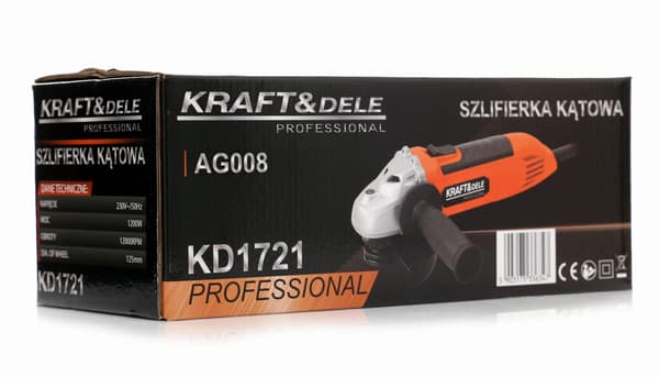 Vinkelslipare 1200W KD1721