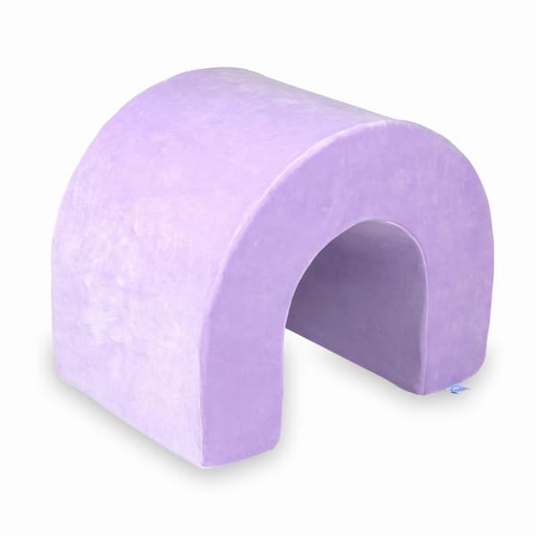 Fløjlsblød lilla skumlegetunnel