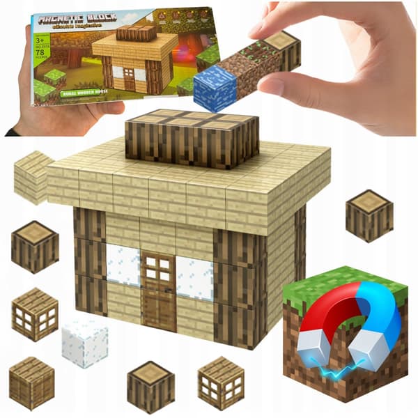 3D MAGNETISKA BLOCK MAGNETISKA BLOCK STARKA KUBER 78 BITAR