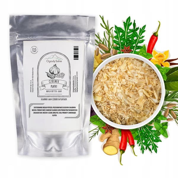 SPICE hvidløgsflager - 100 g