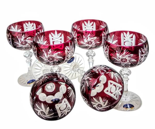 Ruby Crystal Champagneglas 150ml Olive Grinder