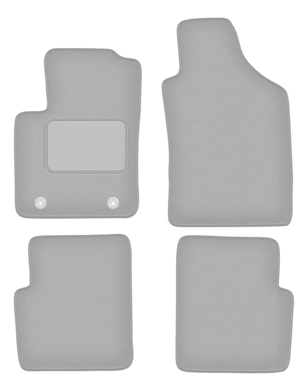 Grå bilmåtter til: Ford Ka MK2 hatchback (2008-2012)