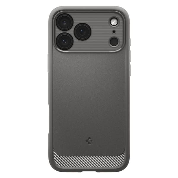 iPhone 17 Pro MagSafe Rugged Armor Mag-skal – Grå