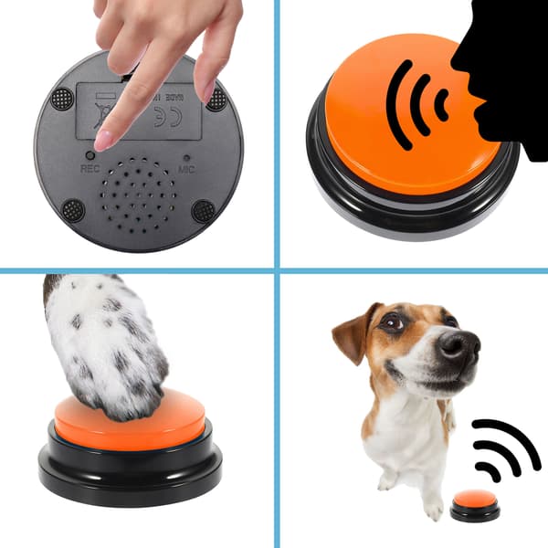 Sæt med 4 kommunikationsknapper til hunde TALKER