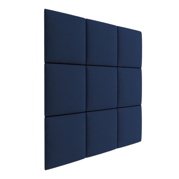 Klädd panel 50x50 Mono 241 (Marinblå)