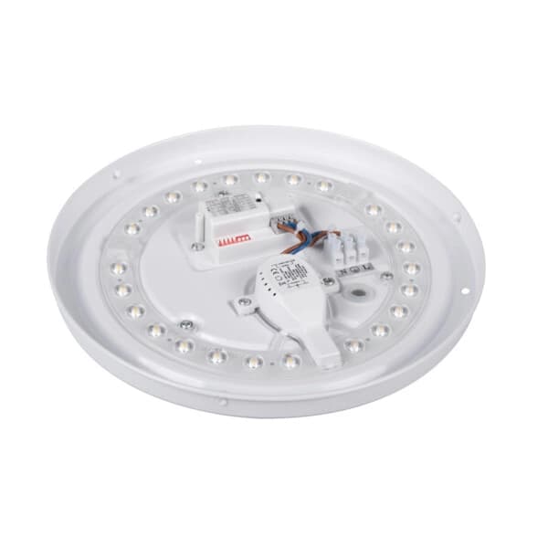Miledo LED-taklampa 18W rörelsesensor vit