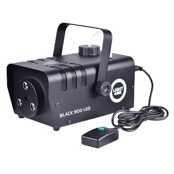 LIGHT4ME BLACK 900 LED tågemaskine