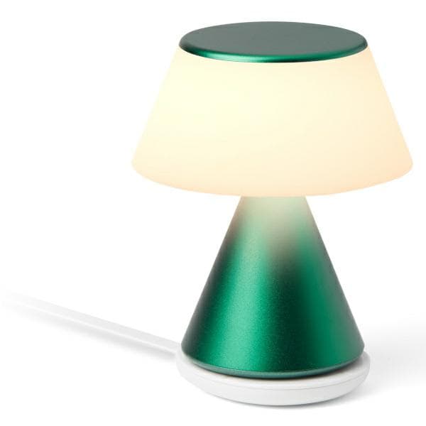 Lexon Luma M LED-lampe, mørkegrøn