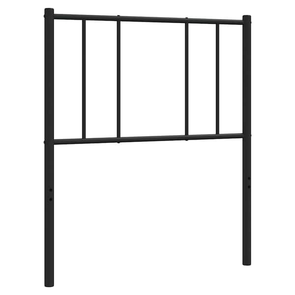 vidaXL metalsengegavl sort 90 cm