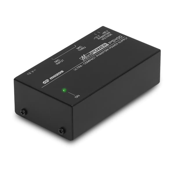 MOZOS PS400 virtalähde phantom 12V / 48V XLR-mikrofoneille