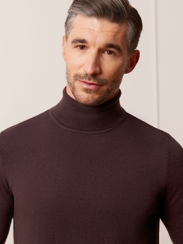 BRACKEN BRUN TURTLENECK XL