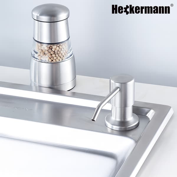 Heckermann Köksvätskedispenser 500ml Silver