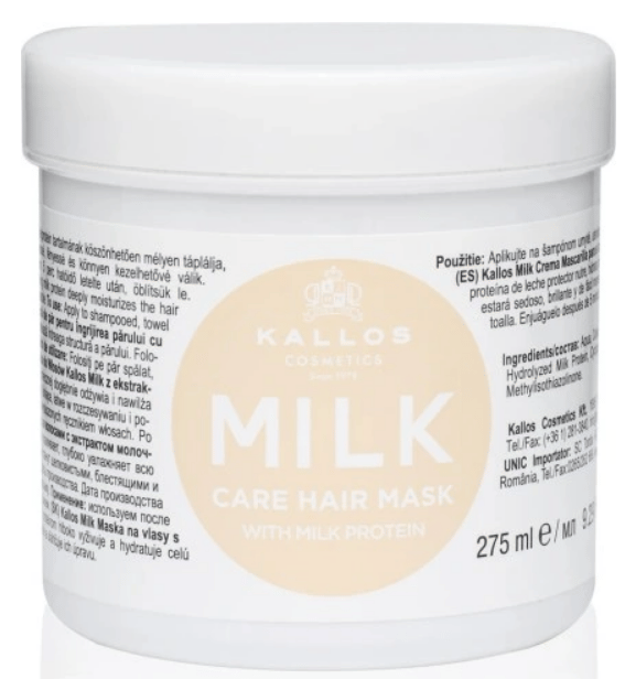 Kallos Mælkepleje Hårmaske 275 ml