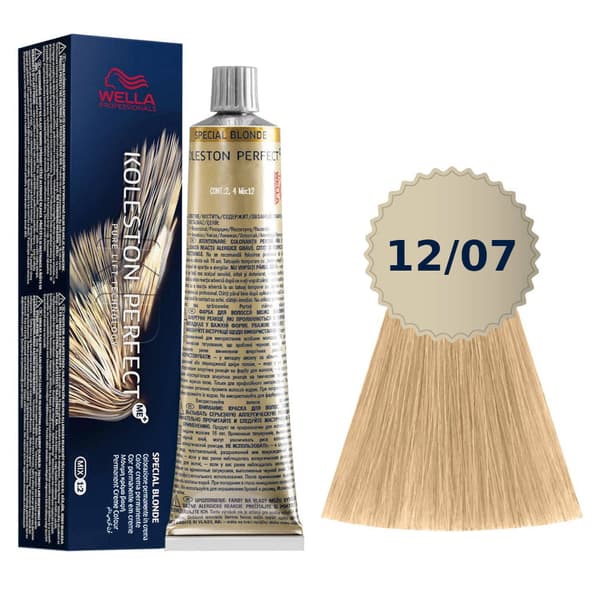 Wella Koleston Me + 12/07 -väri 60ml