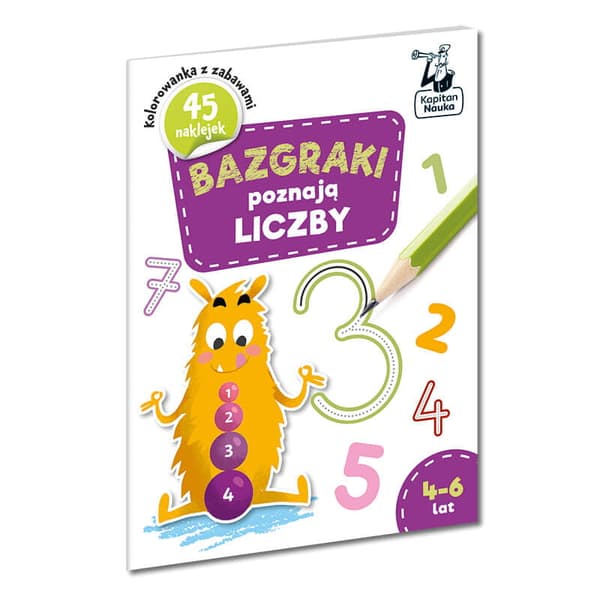 Klottrare lär sig siffror - 4-6 år