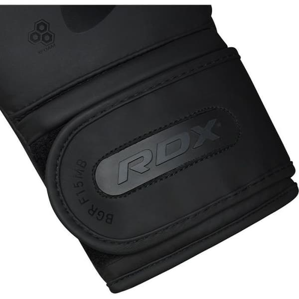RDX F15 Boksehandsker Sort/Sort 16oz