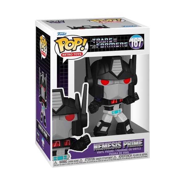 Funko POP Transformers 167 Nemesis Prime-figur