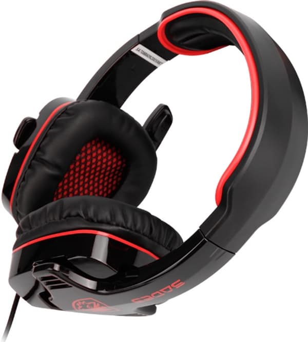 Sades SA-708GT Sort/Røde hovedtelefoner