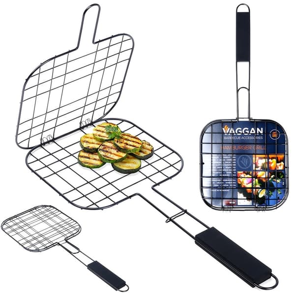 BURGERIGRILLI METALLIGRILLIPIDIKE BURGERILLE 49 CM