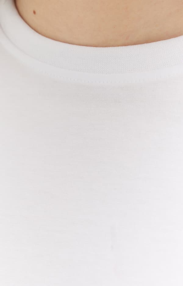 Lös passform T-shirt i merceriserad bomull XL