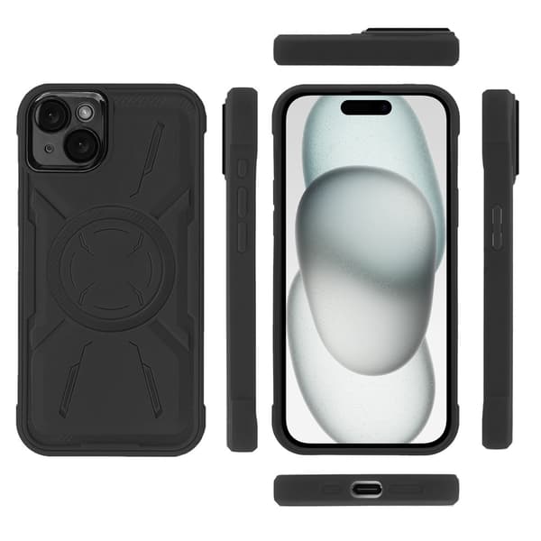 ERBORD Armor Mag til MagSafe iPhone 15 cover, sort
