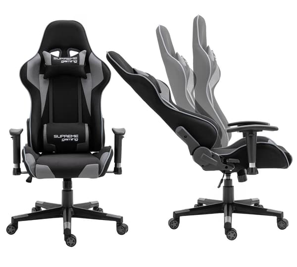 Silla gaming PlayMaker svart/grå