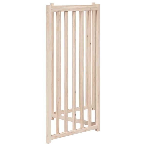 vidaXL foldbart sikkerhedsgitter til hunde, 3 paneler, 150 cm