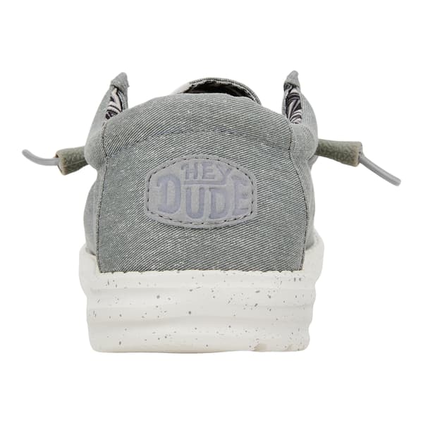 HEYDUDE WALLY STRETCH CANVAS 40700 |41| LYS GRÅ