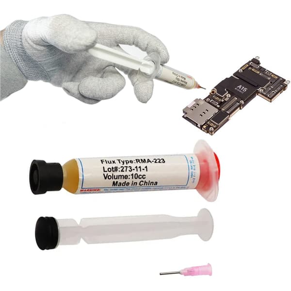 RMA-223 10cc gelflux med kolbe