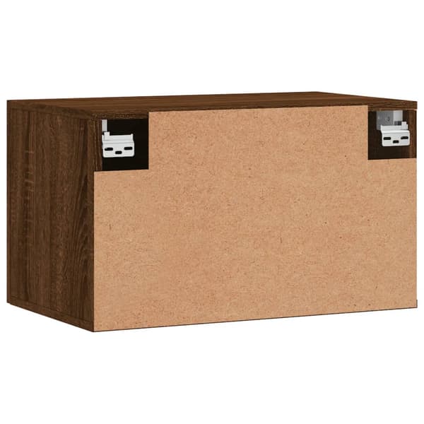 vidaXL vægskab brunt egetræ 60x36,5x35 cm