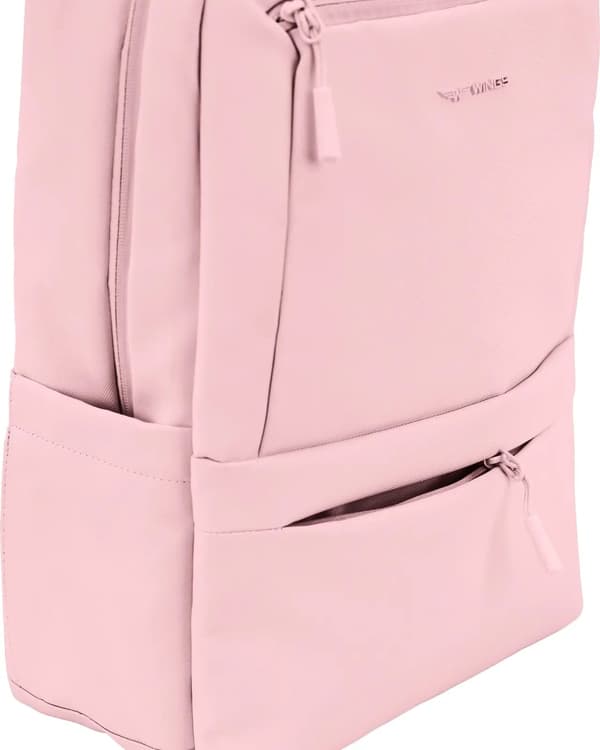 Wings CBP003 kabinryggsäck med laptopficka och ventilationssystem rosa