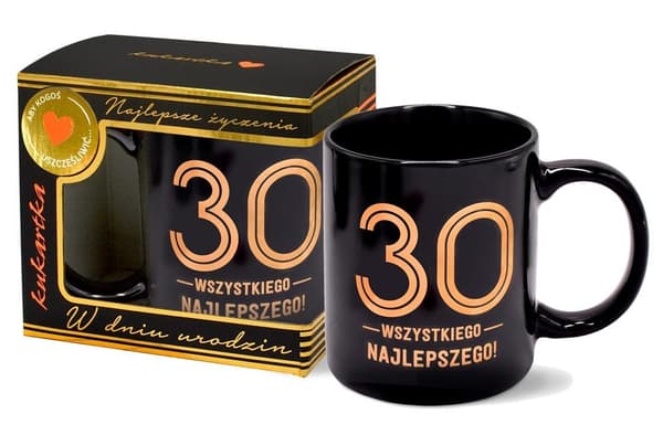 Premium-syntymäpäivämuki 30
