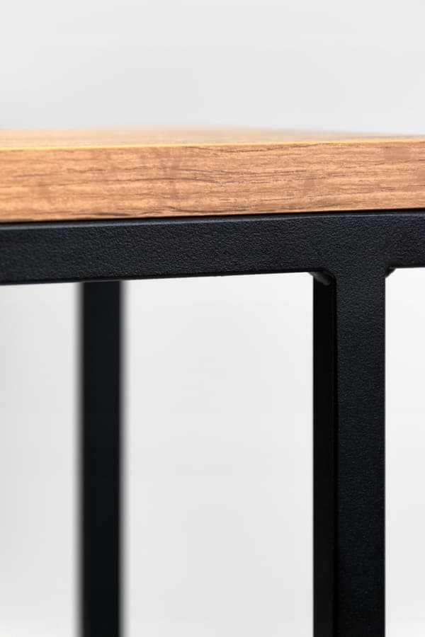 Your Loft Design sidebord sort lyst træ Sierra 40x25x60