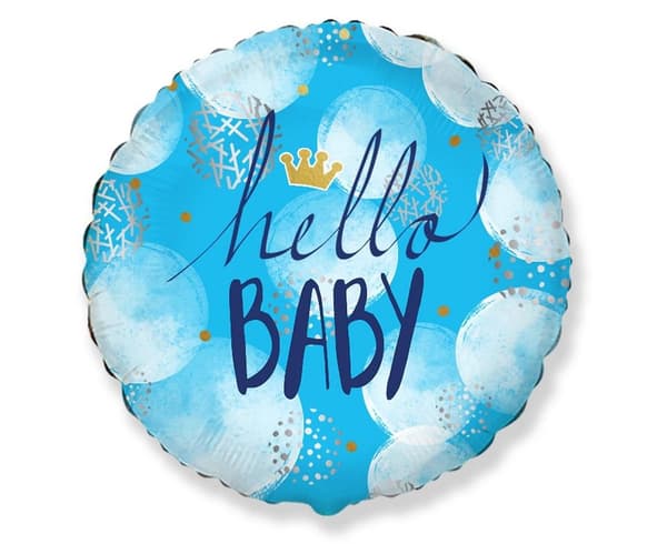 Hello Baby Boy FX -folioilmapallo 46 cm
