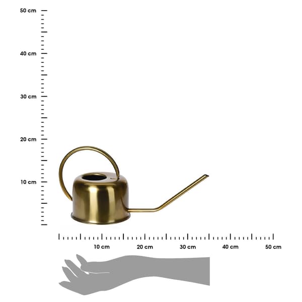 Guld vandkande i rustfrit stål 1 l