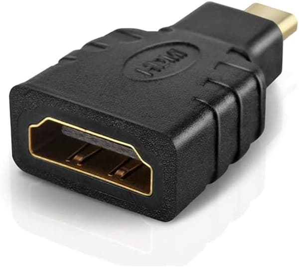 Logilink Micro HDMI - HDMI -sovitin, 4K/30Hz Ultra HD UHD HDMI -sovitin