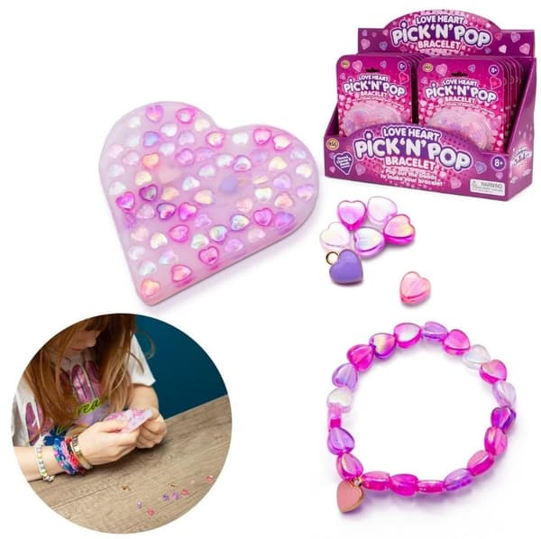 Pick N Pop Armbånd - Hjerte