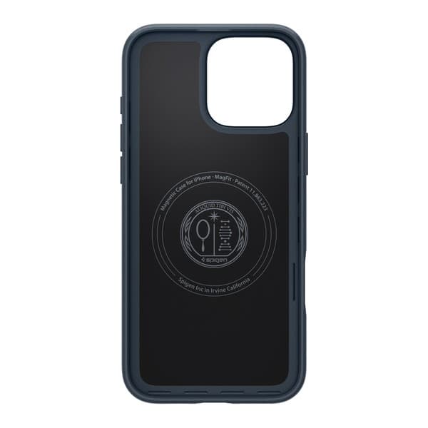 Spigen Thin Fit Mag-etui til MagSafe til iPhone 16 Pro Max, metalskifer