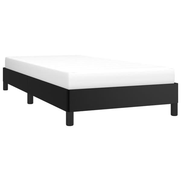 vidaXL sengestel sort 90x200 cm kunstlæder