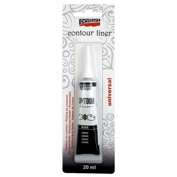 PENTART SILMÄLUOMET 20 ml MUSTA