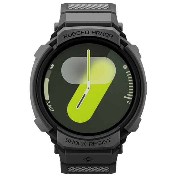 Spigen Rugged Armor Pro Rem til Samsung Galaxy Watch 8 44mm Sort