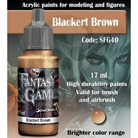 SFG-40-asteikon väri Blackert Brown