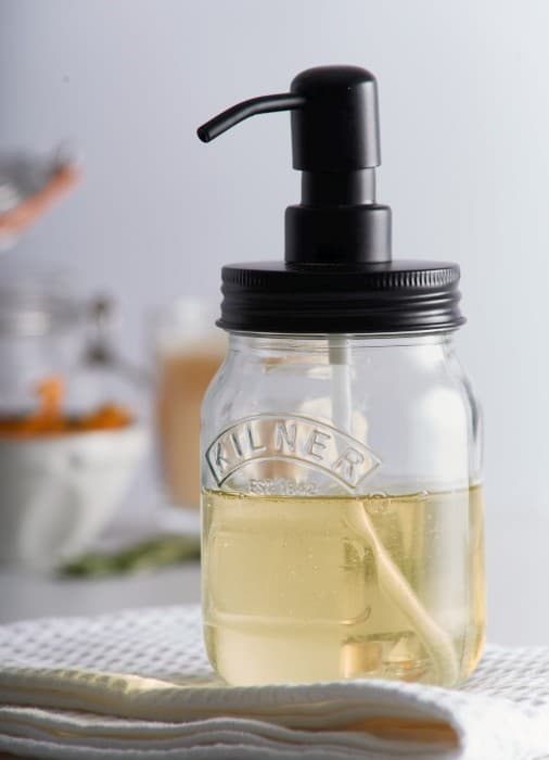 Tvål-/diskmedelsbehållare 0,5 l / Kilner