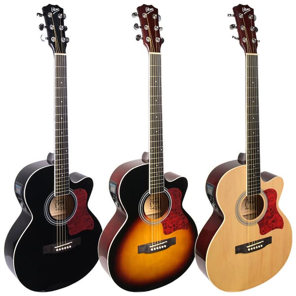 V-TONE EAG SET BK elektroakustisk gitarr + gitarrförstärkare set svart