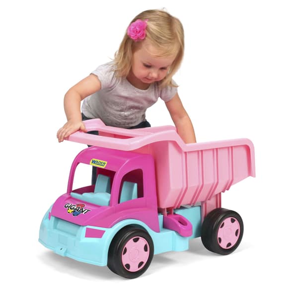 Kæmpe dumptruck lyserød 65006