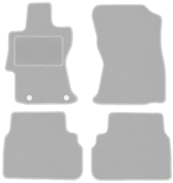 Grå bilmåtter til: Subaru XV II SUV (2019-)
