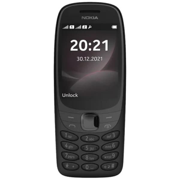 Nokia 6310 TA-1607 sort telefon